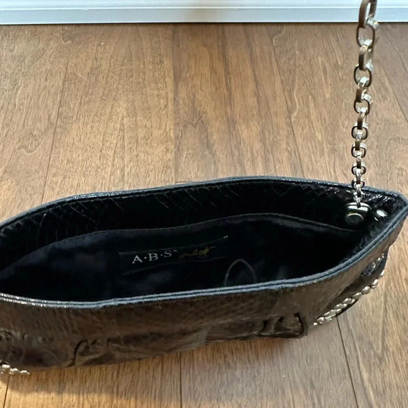 ABS by Allen Schwartz Leather Clutch Purse - Picture 4 of 5